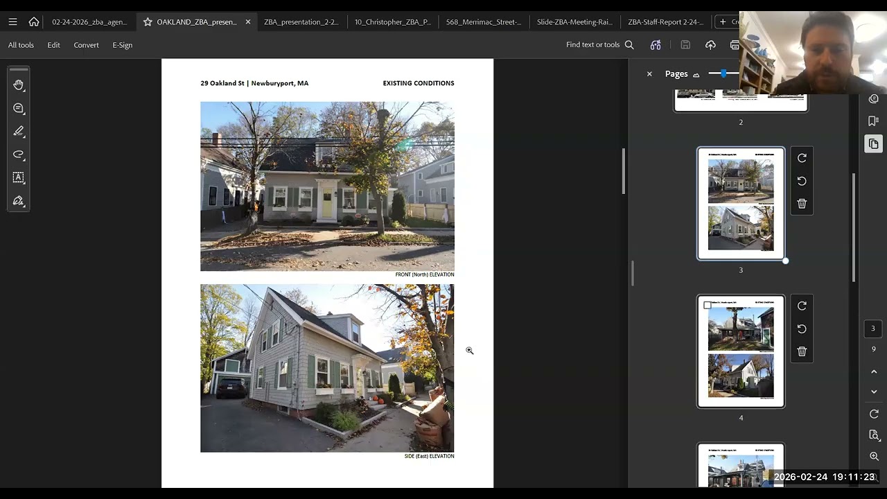 Newburyport Zoning Board of Appeals (2/24/2026)