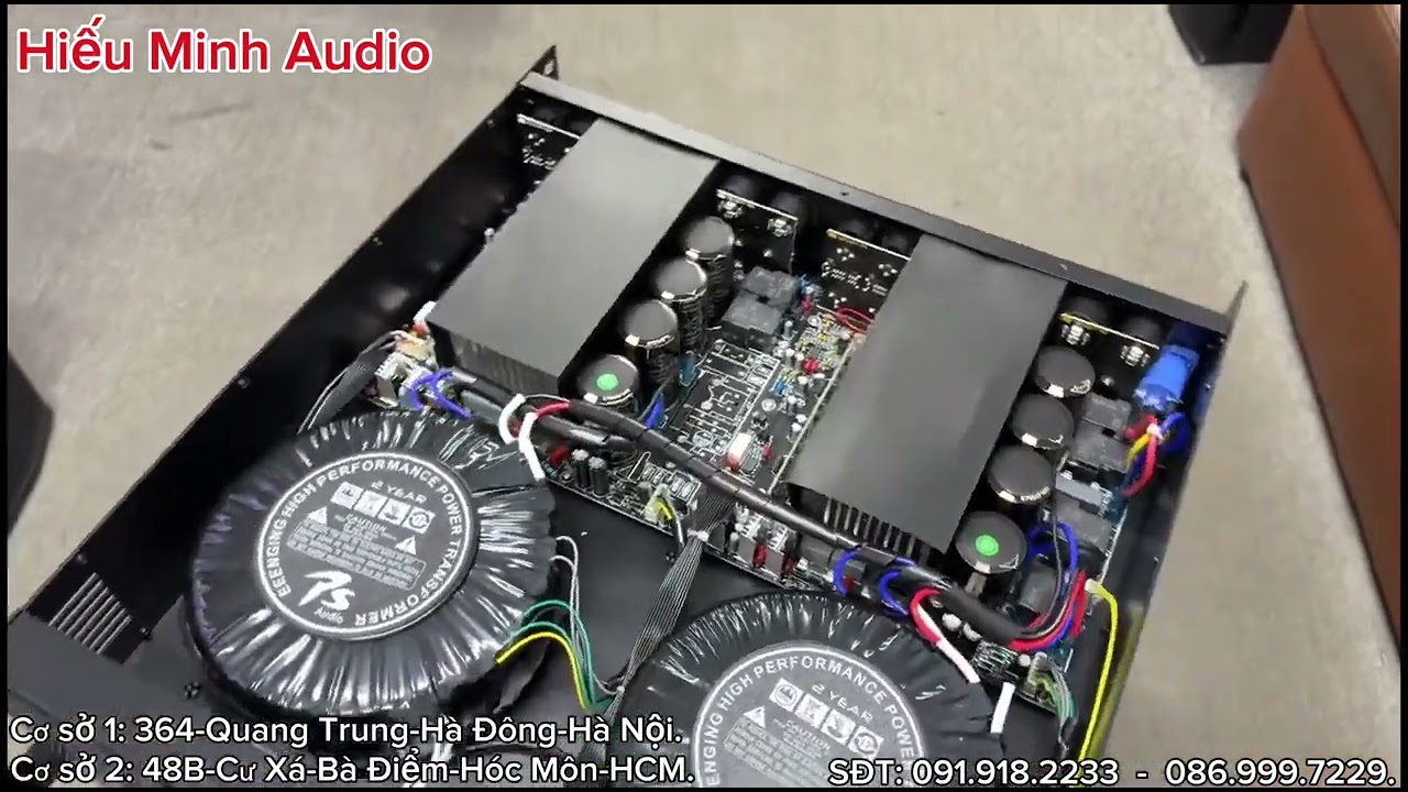 Review Đẩy 4 k&ecirc;nh PS Audio D4800 - Mạnh mẽ, k&eacute;o loa cực nh&agrave;n, &acirc;m thanh cực chắc. LH: 0919.18.2233