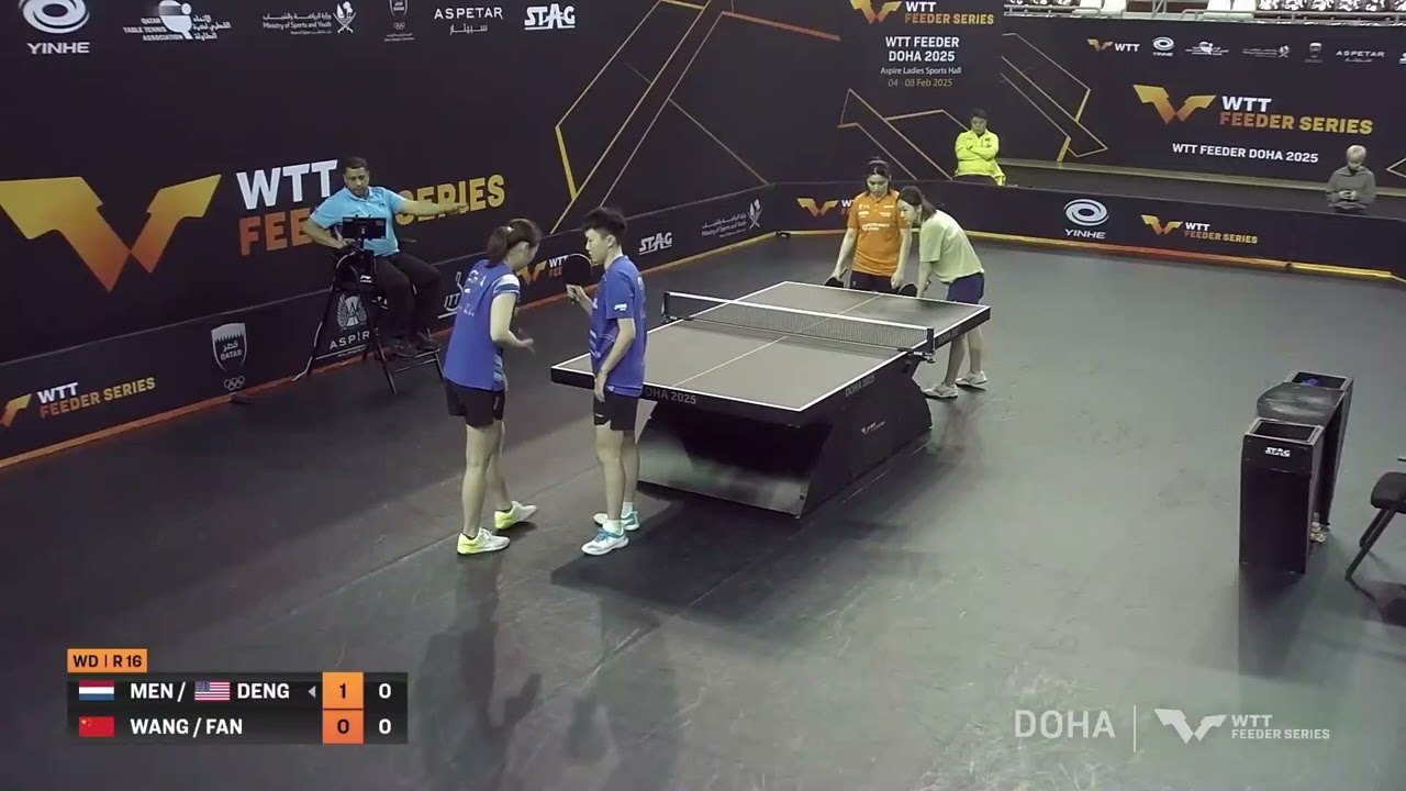 WANGXIAOTONG/FANSHUHAN-SHUOHAN MEN/ZHEN DENG-WTT Feeder Doha 2025-MAIN DRAW-ROUND OF 16