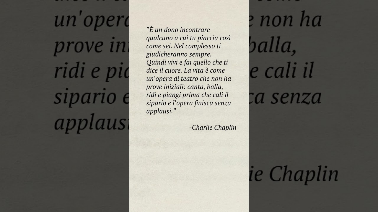 Charlie Chaplin 📖 #poesia #poesie #poeta #poetry #frasi #citazioni