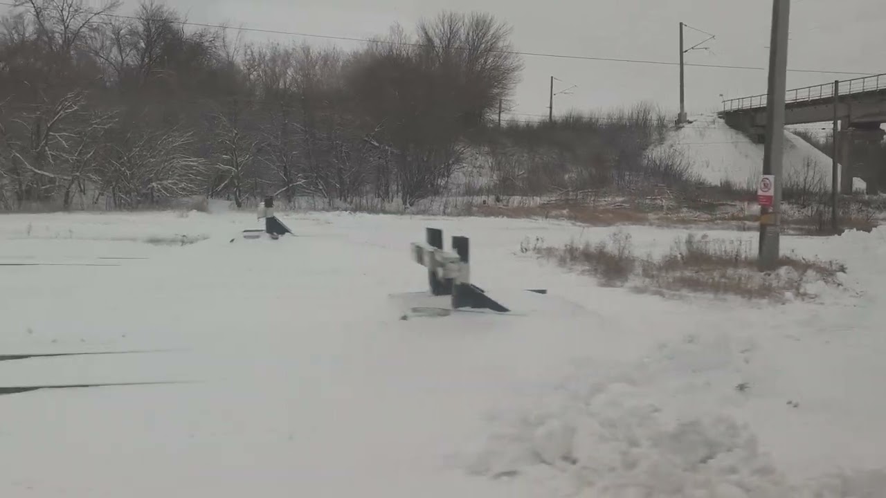 Прибытие в Ртищево. Из окна поезда.