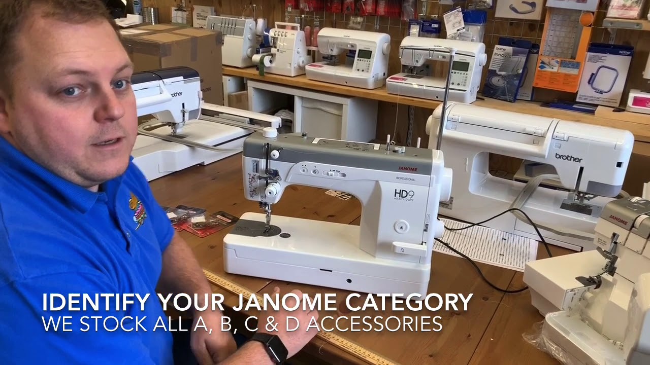 What Feet Fit My Janome Sewing Machine