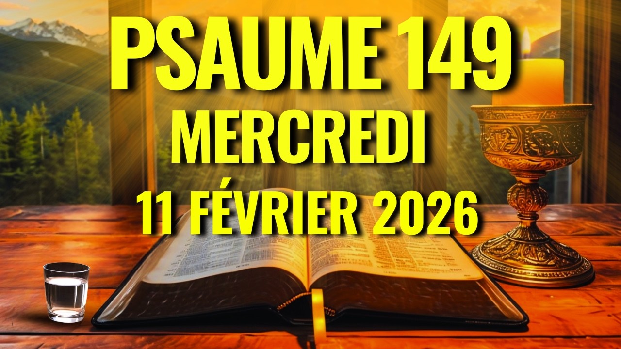 PRIÈRE DU MATIN – Mercredi 04 Frévier 2026 – Psaume 149 Pour Protection, la Délivrance et Direction