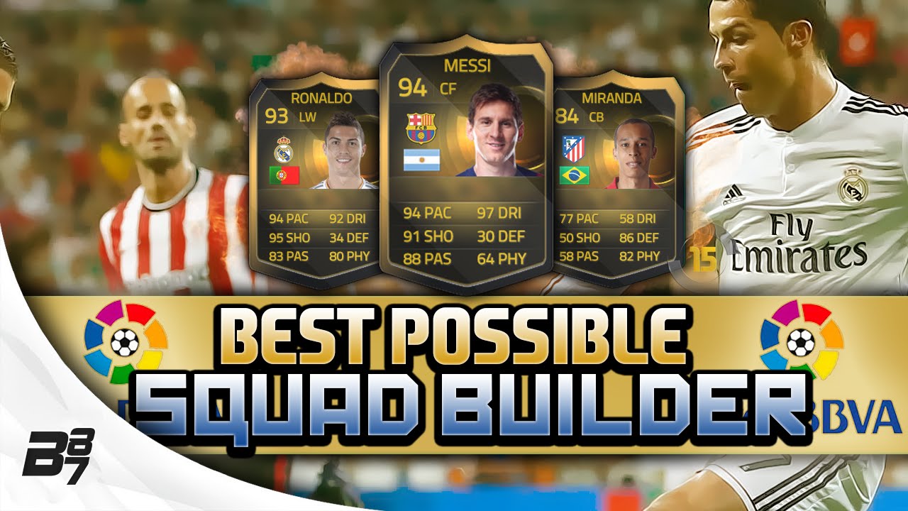 BEST POSSIBLE LA LIGA TEAM! w/ IF MESSI and IF RONALDO | FIFA 15 Ultimate Team