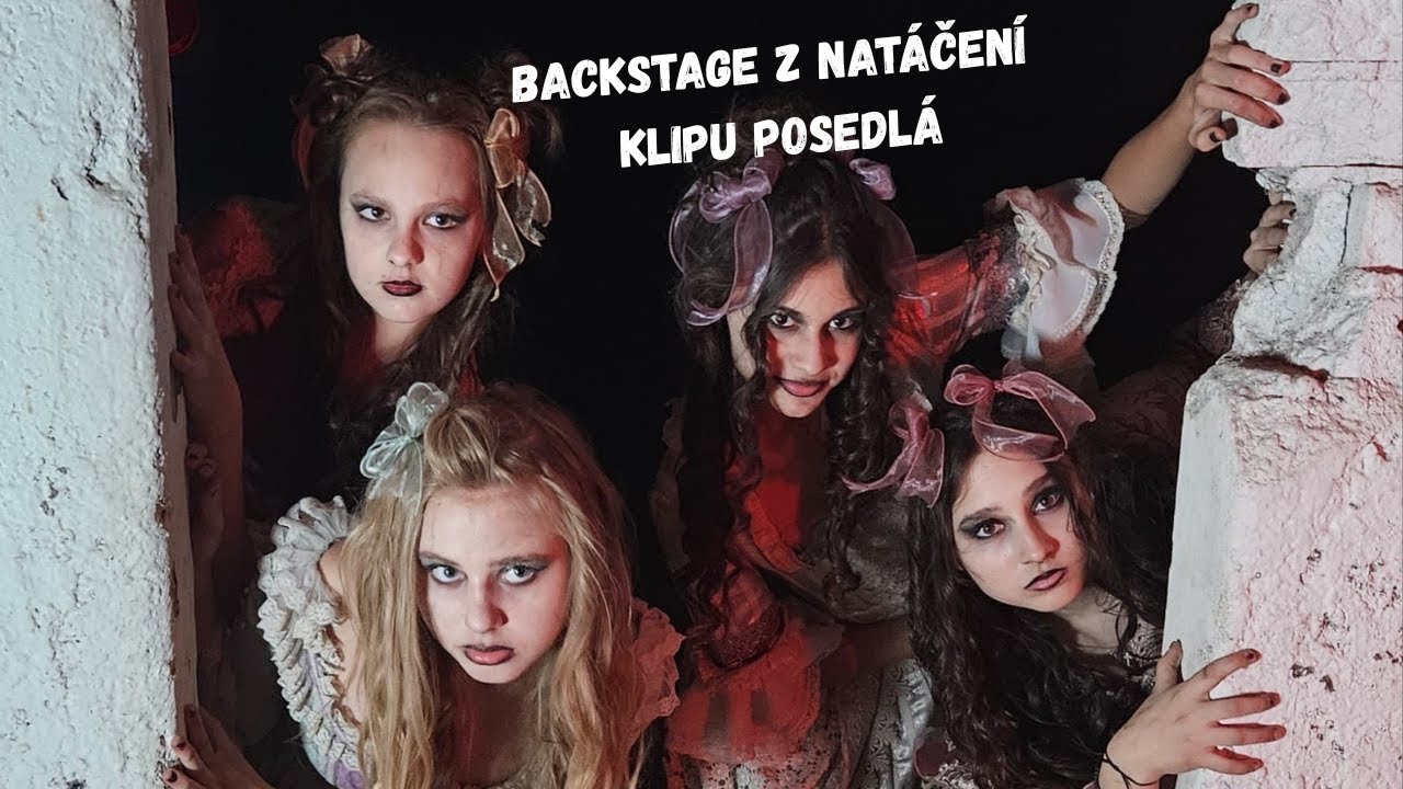 Backstage z natáčení klipu Posedlá (vlog)