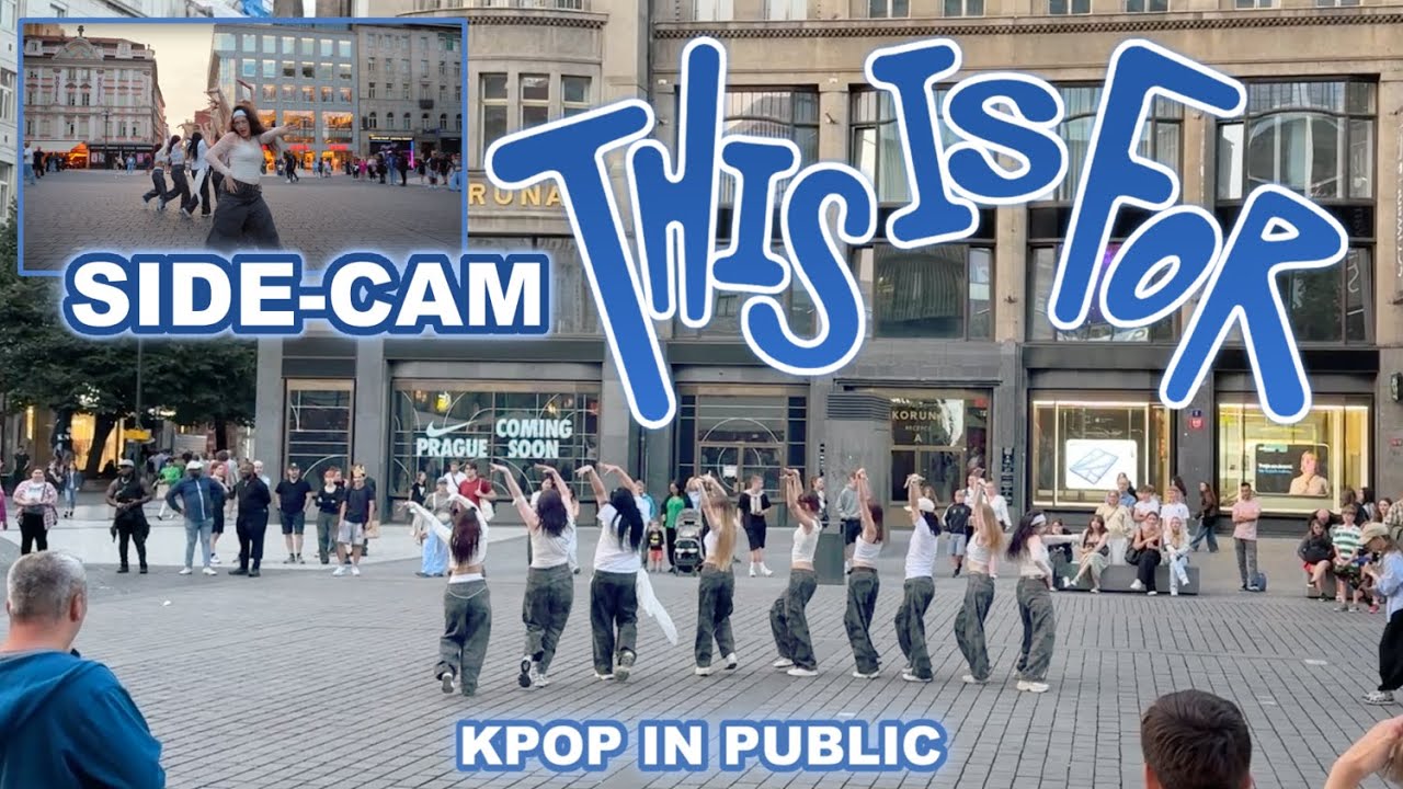 [KPOP IN PUBLIC PRAGUE | SIDE CAM | ONE TAKE] TWICE 트와이스 'THIS IS FOR' Dance Cover by EXCELENT