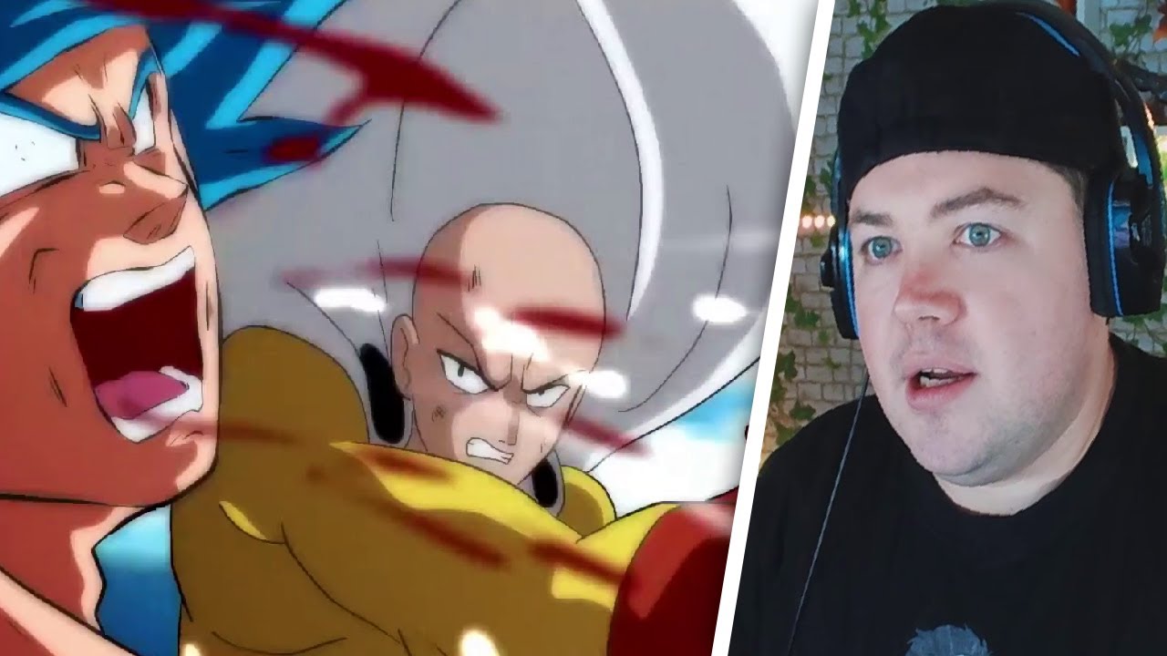 GOKU VS SAITAMA I Fan Animation I One Punch Man Vs Dbz | REAKTION