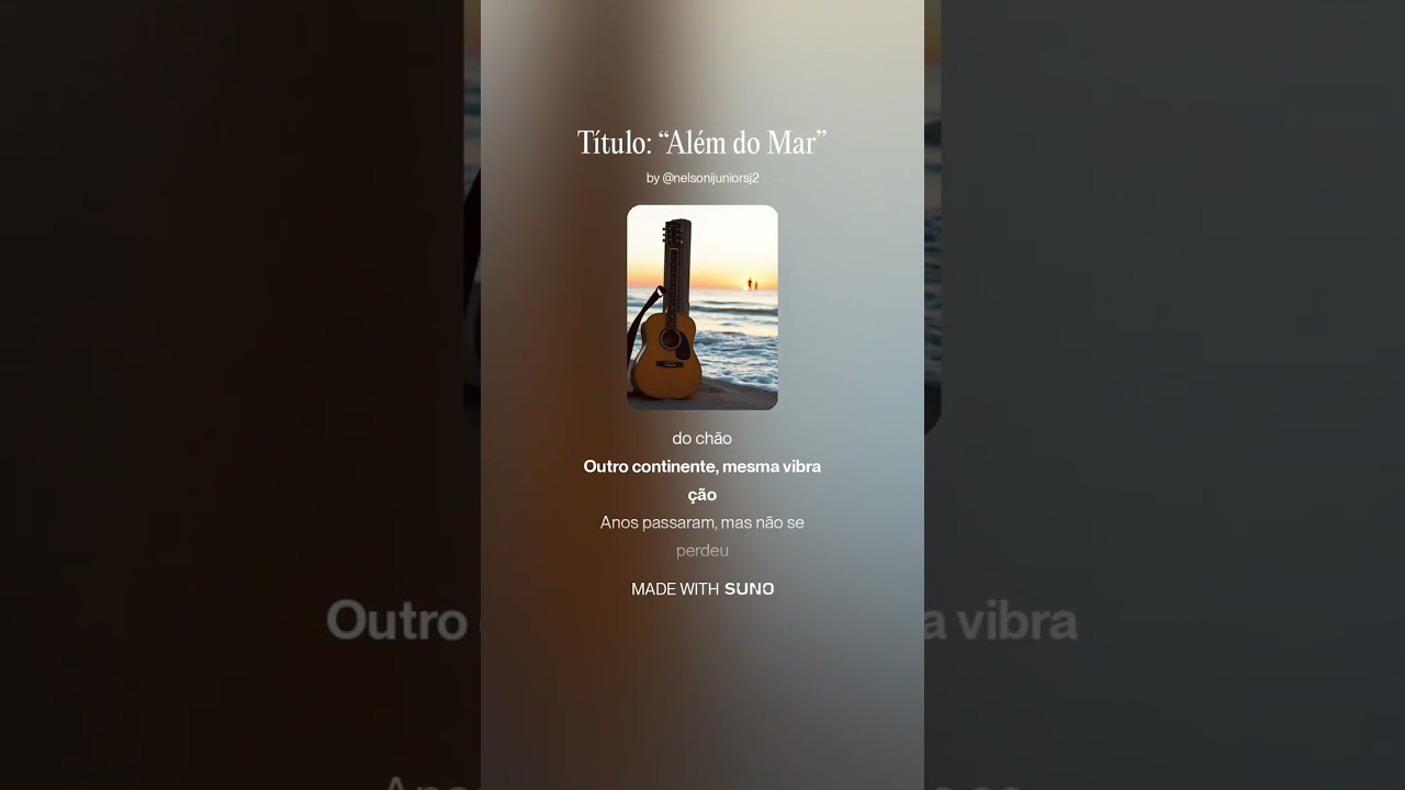 “Além do Mar”