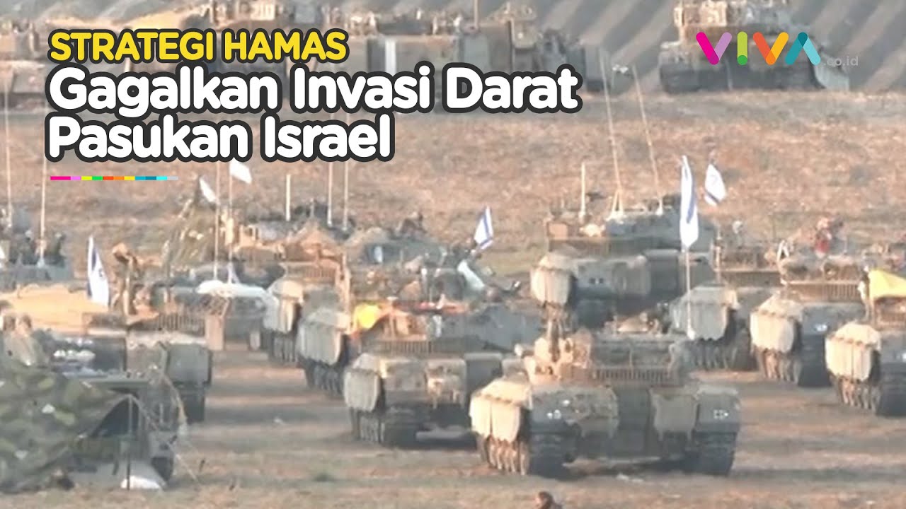 APES! Invasi Darat Perdana Militer Israel Digagalkan Pasukan Hamas