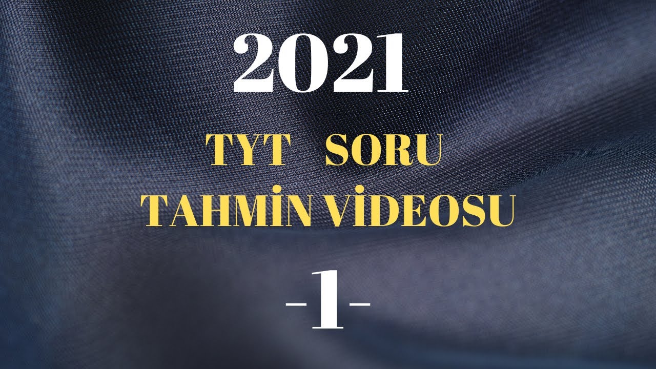 KİMYA FULLEME 2021 YKS TYT KİMYA SORU TAHMİNLERİ  #tyt#ayt#yks