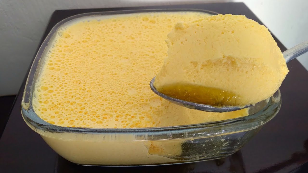 SOBREMESA FÁCIL E RÁPIDA COM POUCOS INGREDIENTES