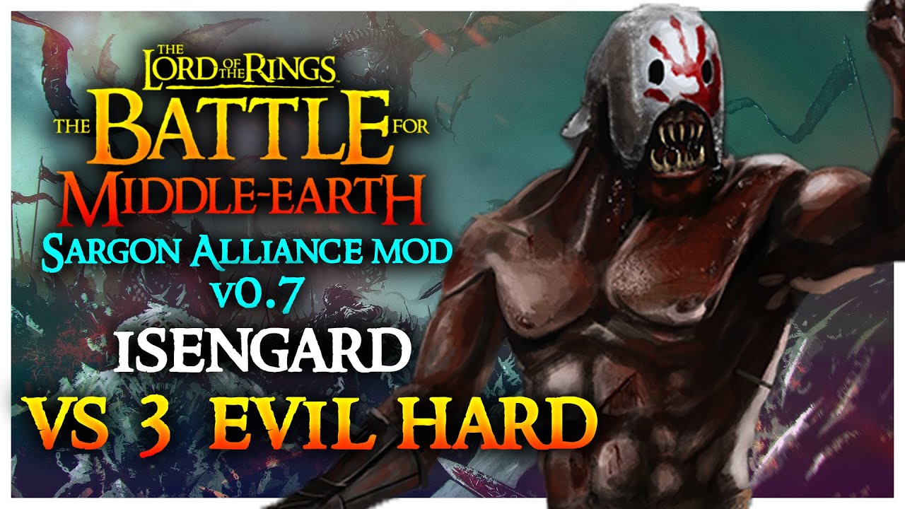 ORTA DÜNYA'NIN HAKİMİ ISENGARD | The Battle for Middle-earth - Skirmish / Sargon Alliance Mod v0.7