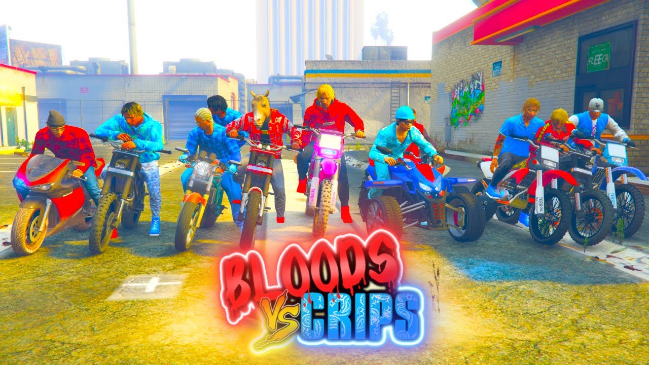 BIKE LIFE GANG CRIPS vs BLOODS 