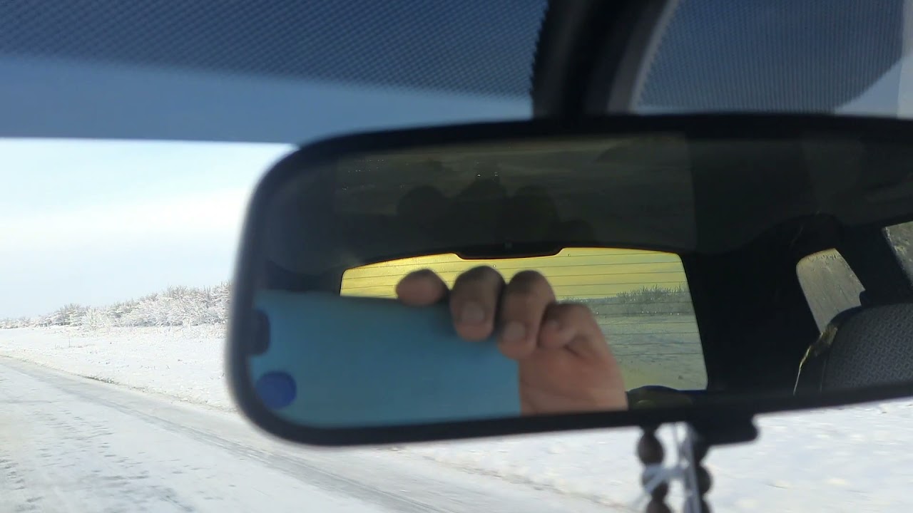 Шевроле-Нива. По зимней трассе.