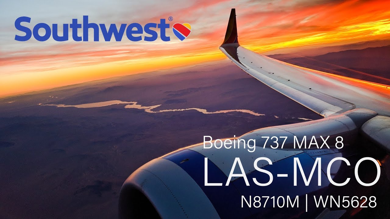 TRIP REPORT | Southwest Airlines (ECONOMY) | Las Vegas (LAS) - Orlando (MCO) | Boeing 737 MAX 8
