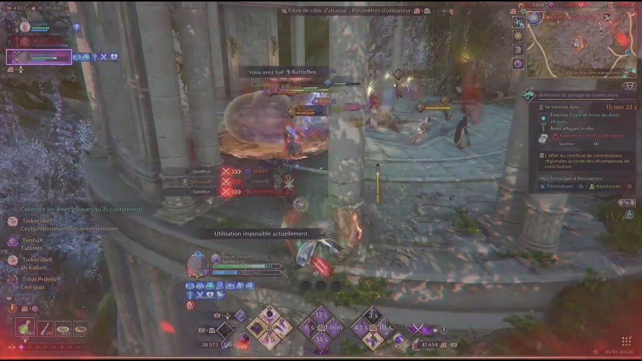 Throne And Liberty dague/Orbe PvP