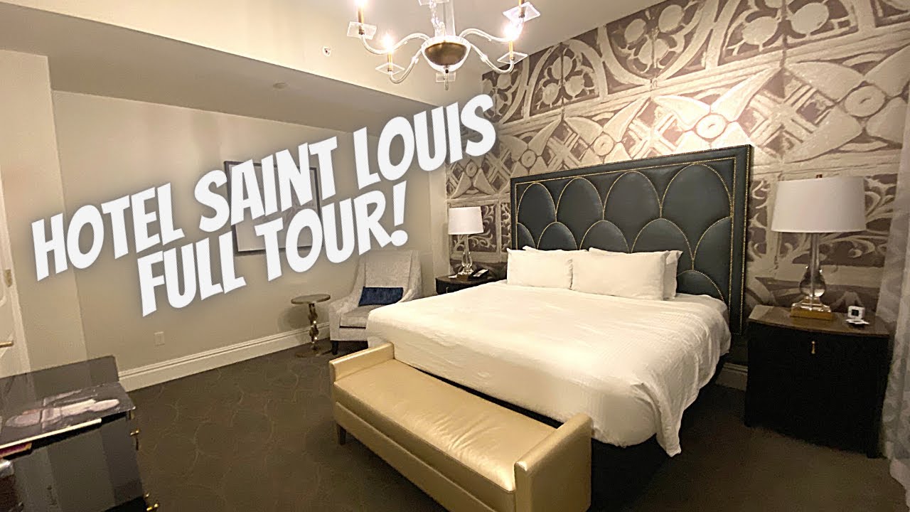 Hotel Saint Louis Tour + King Suite Room Tour | Luxury Hotel Tour