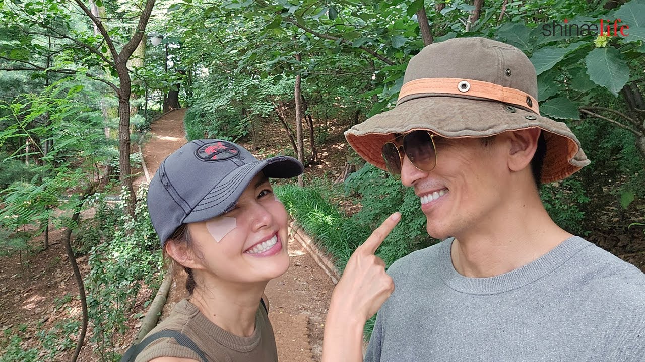 궁금한게 많은 남편이랑 동네 산책하기^^