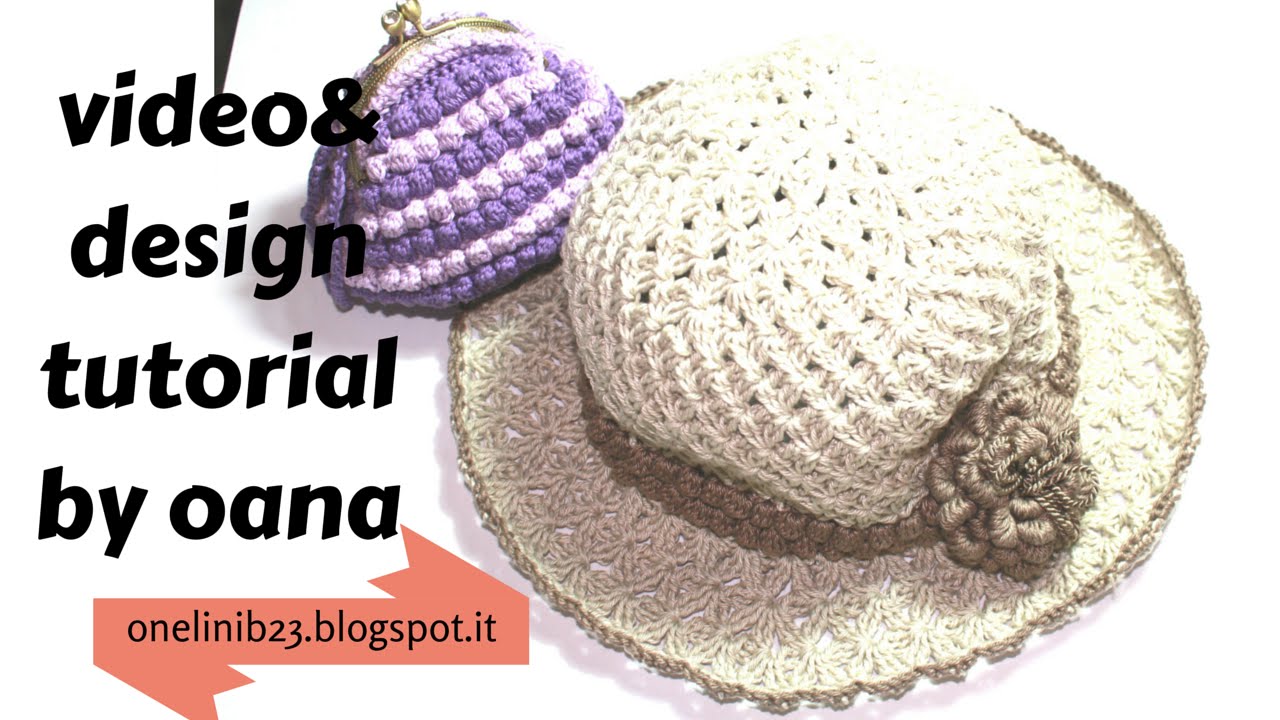 Cappello Gelsomino all'uncinetto by Oana