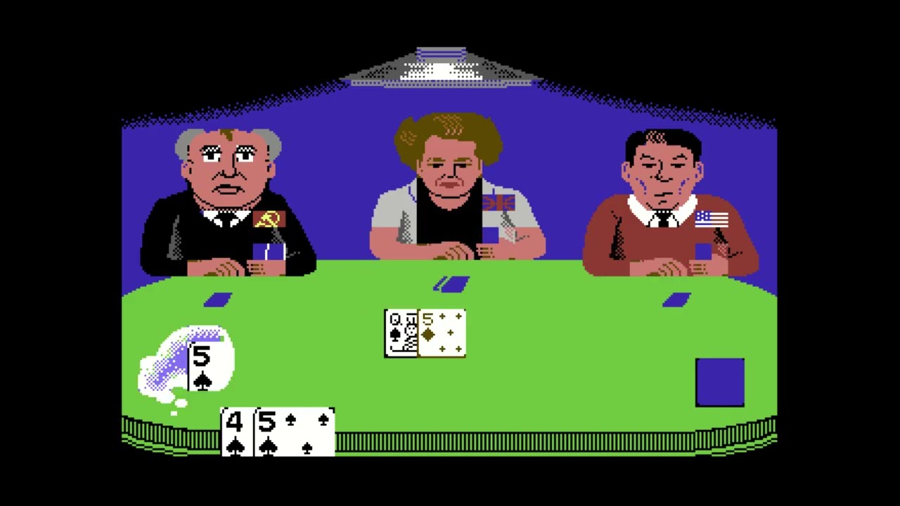 Card Sharks - Hearts (Accolade - 1987 - Commodore 64)