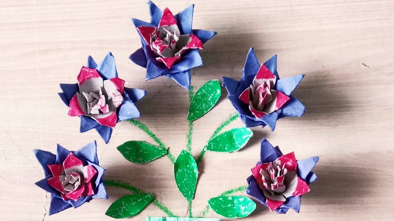 Stylish purple flower design#