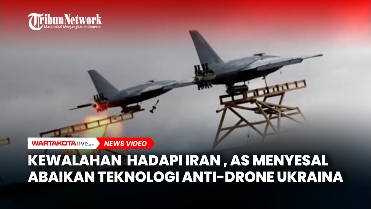 Kewalahan  Hadapi Serangan Iran , AS Kini Menyesal Abaikan Teknologi Anti- Drone Ukraina