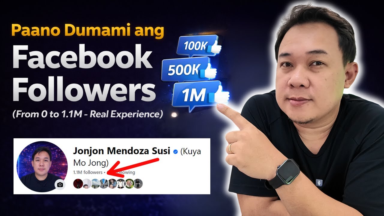 Paano Dumami ang Facebook Followers (From 0 to 1.1M – Real Experience)
