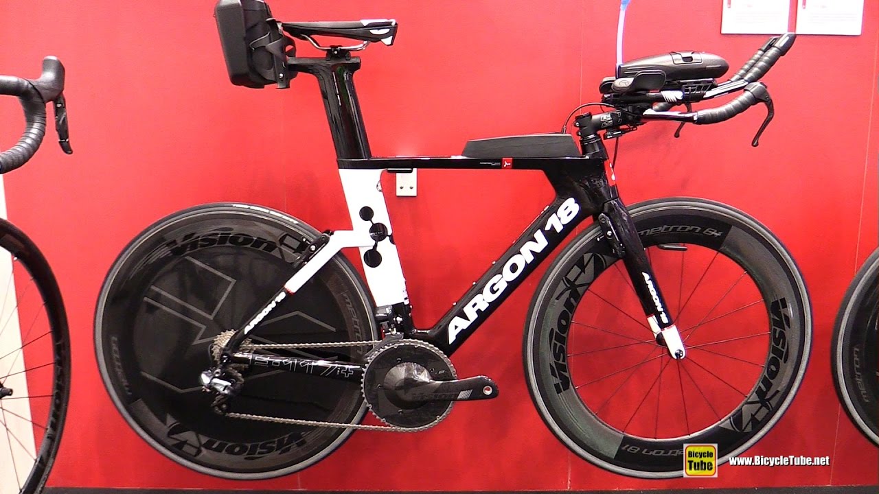 2017 Argon 18 E117 Tri+ Triathlon Bike - Walkaround - 2016 Eurobike