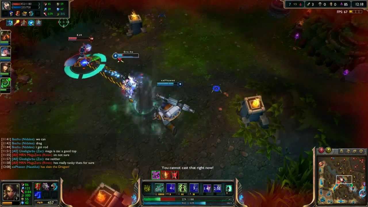 Bischu vs XJ9 - Nidalee vs Ahri mid «Beast» (Challenger l)