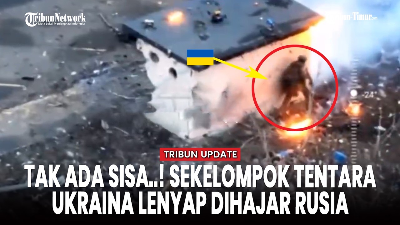 (FULL) Drone Hantam Infanteri Ukraina di Konstantinovsky, Satu Persatu Ditumbangkan
