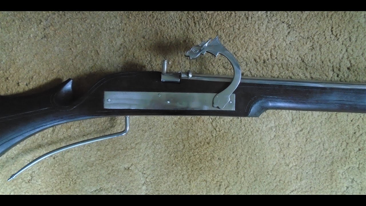 16th century British fishtail matchlock musket