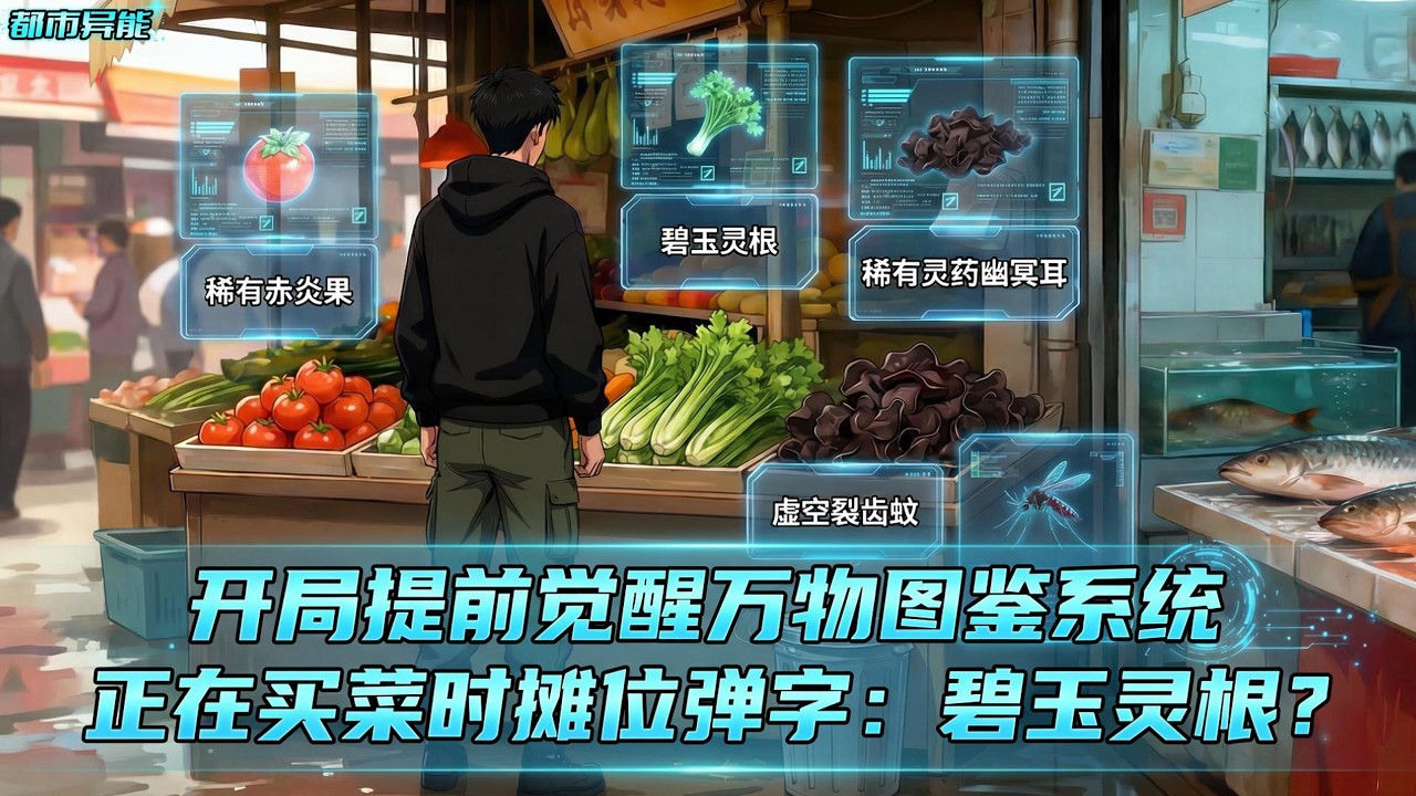 提前绑定了万物图鉴系统，当一年之后神鹰展翅、灵兽奔腾、仙草疯长，灵气复苏世界大变天后，众同学才刚毕业，我已原地成圣#漫画解说 #小说 #都市异能 #系统流