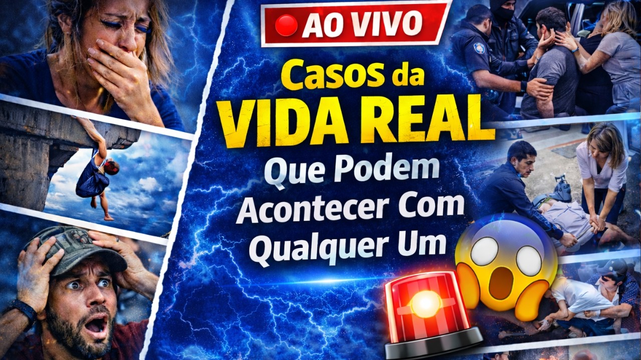 😳 AO VIVO – Casos da Vida Real Que Poderiam Acontecer Com Você