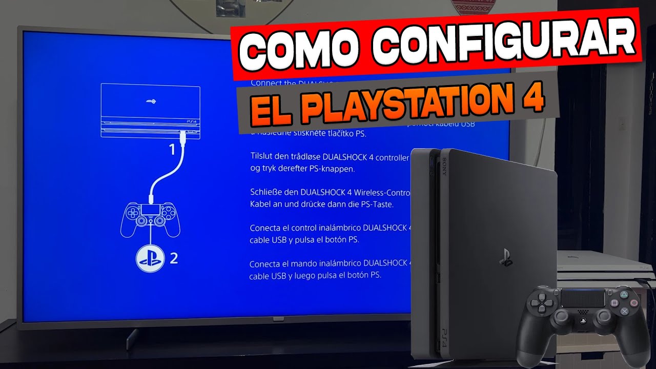 Como Configurar el PlayStation 4 - PS4 PRO - PS4 Slim 2026