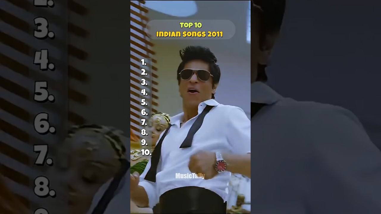 Top 10 Indian Songs of 2011 We Still Can&rsquo;t Forget 🎶🔥 | MusicTally | #musictally #shorts #2011hits