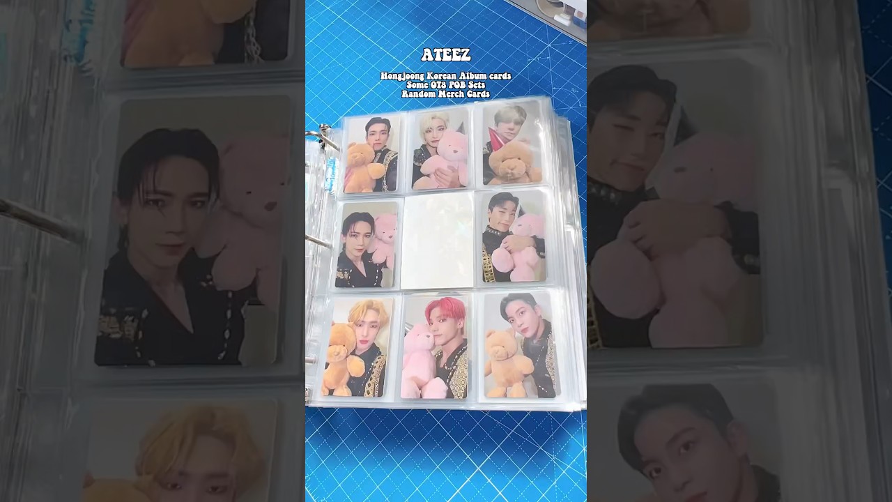 My Entire Kpop Photocard Collection Part 1 ☀️ #kpopphotocard