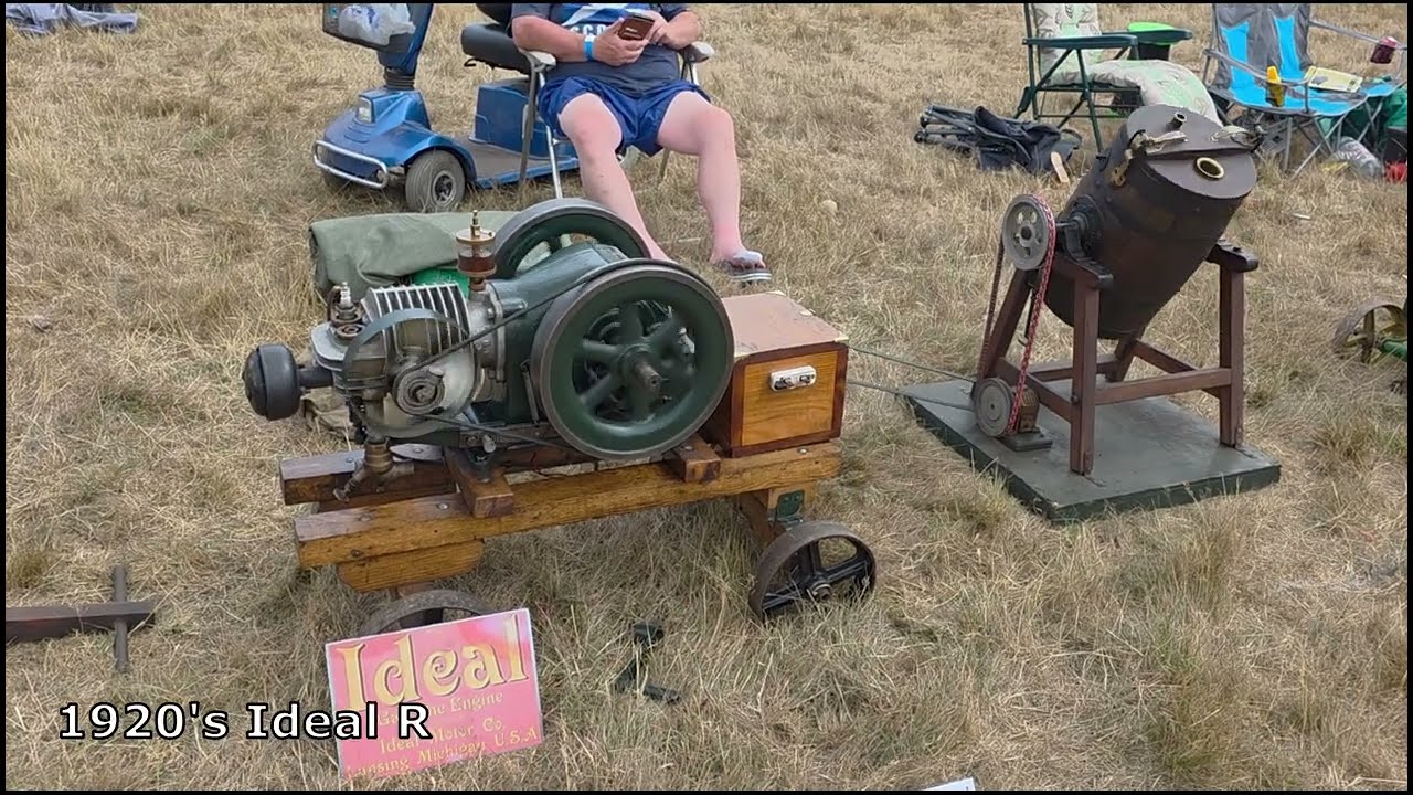 Shrewsbury Steam Rally  Onslow Park- Stationary engines 2025