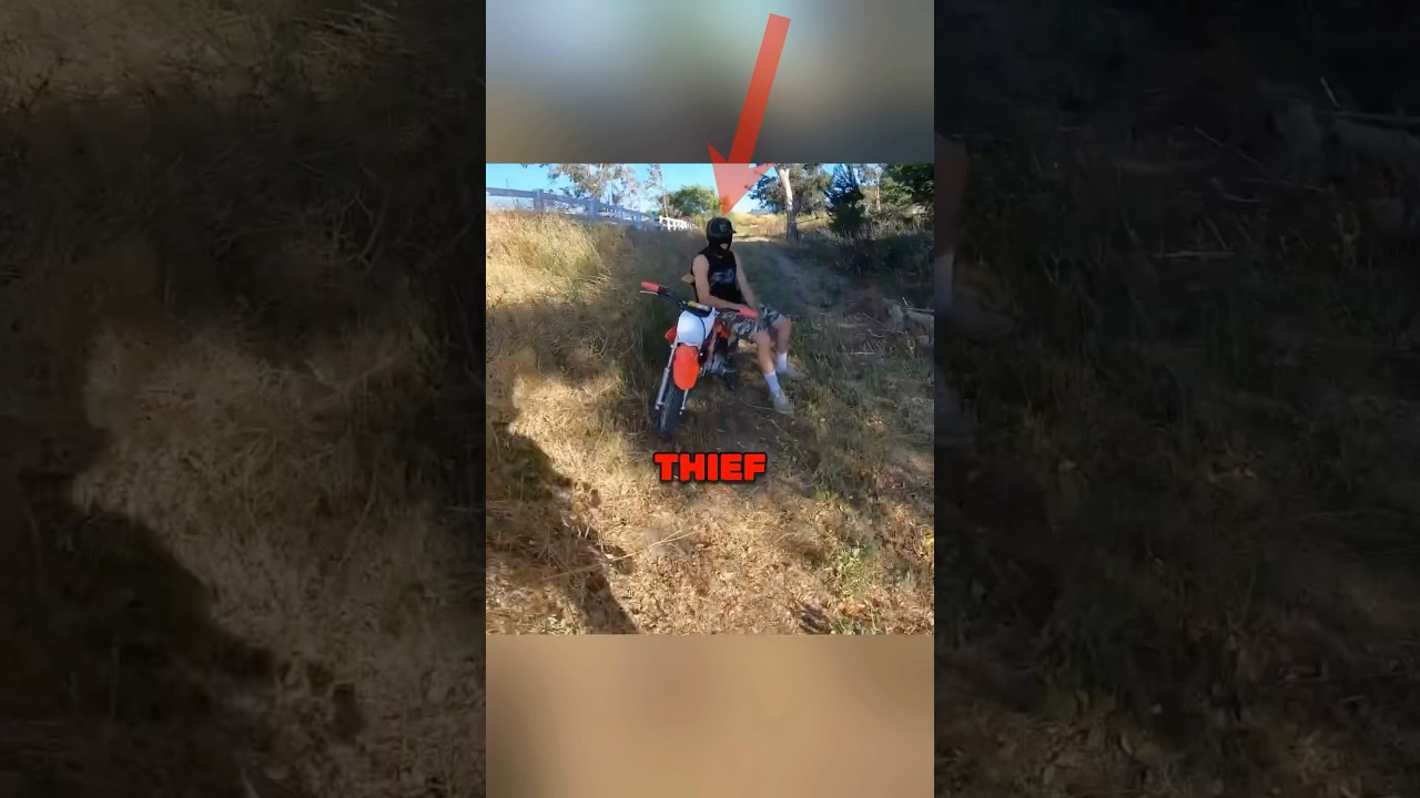 Guy Steals His Bike Back From The Thief! 😨 Credit: @ZaySolis119