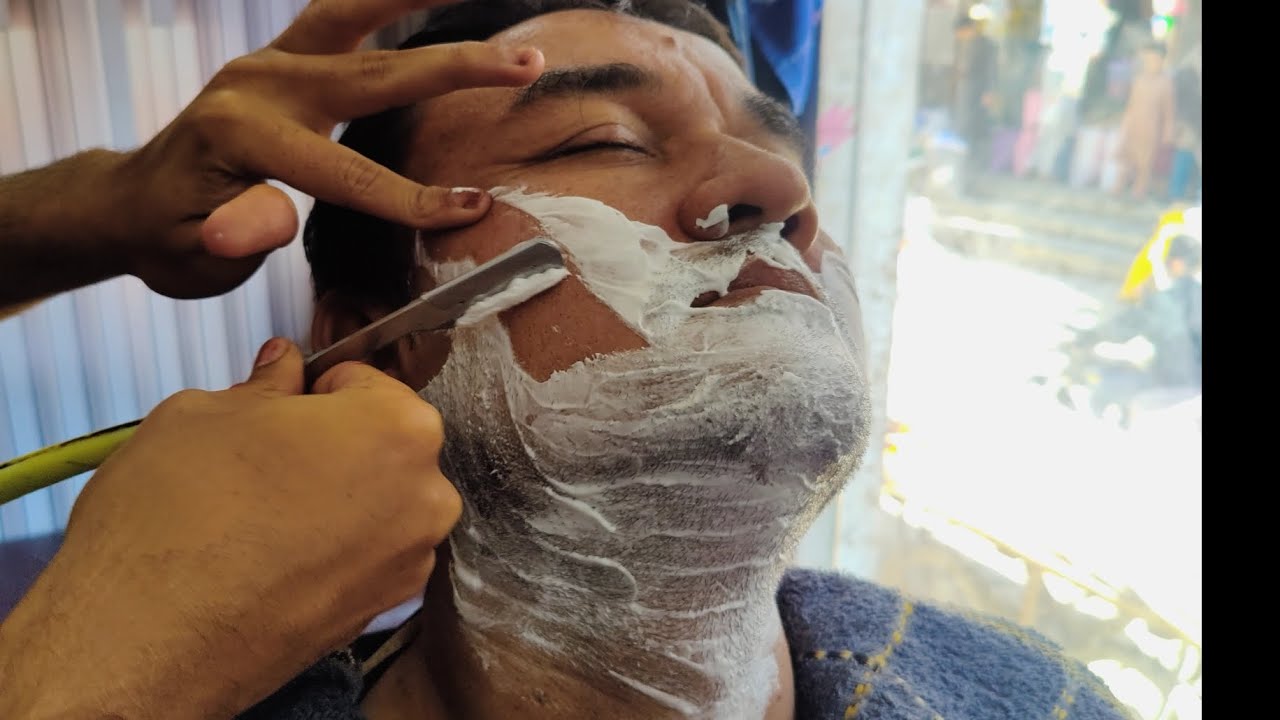 🪒ASMR COLD WATER SHAVING METHOD FOR SENSITIVE SKIN STEP BY STEP🪒