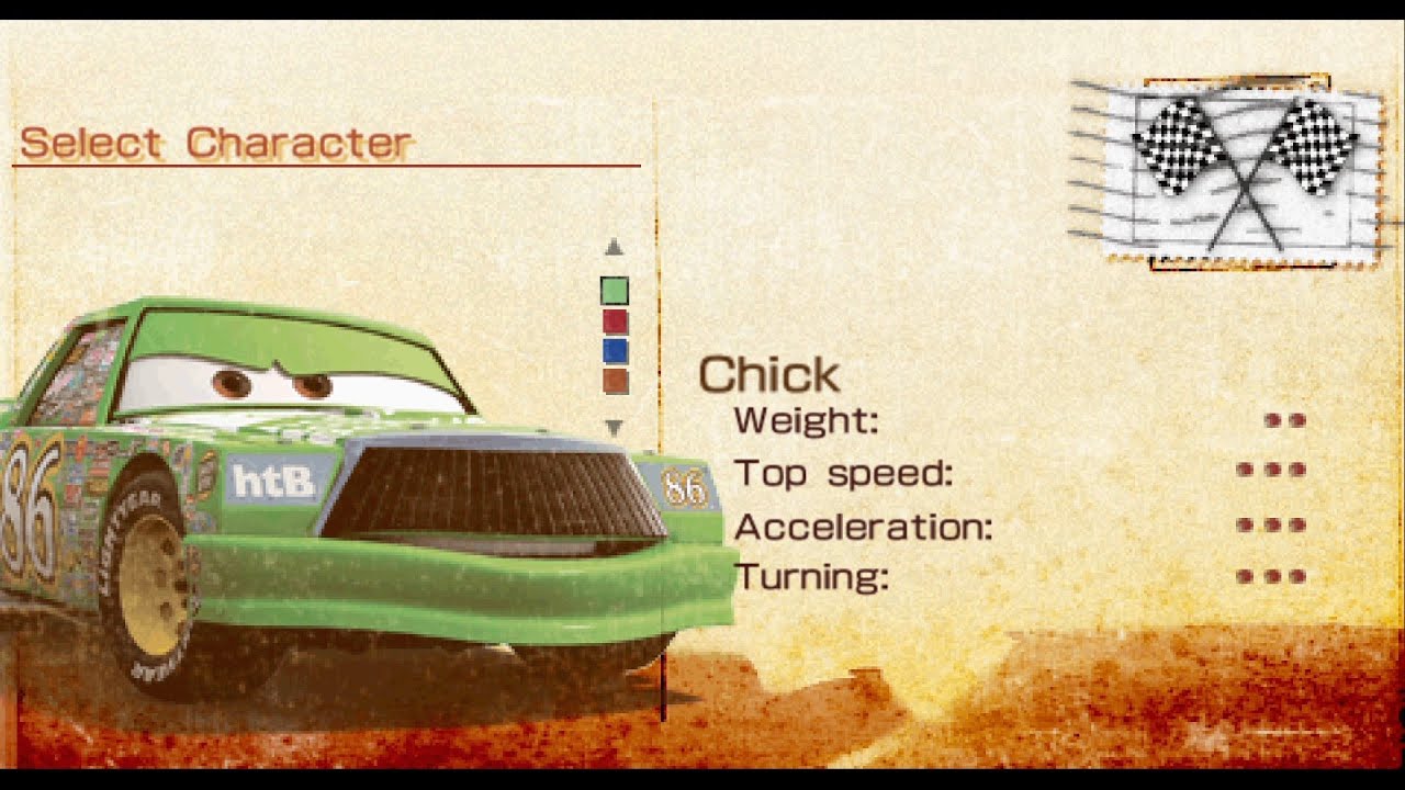 Cars PSP Chick