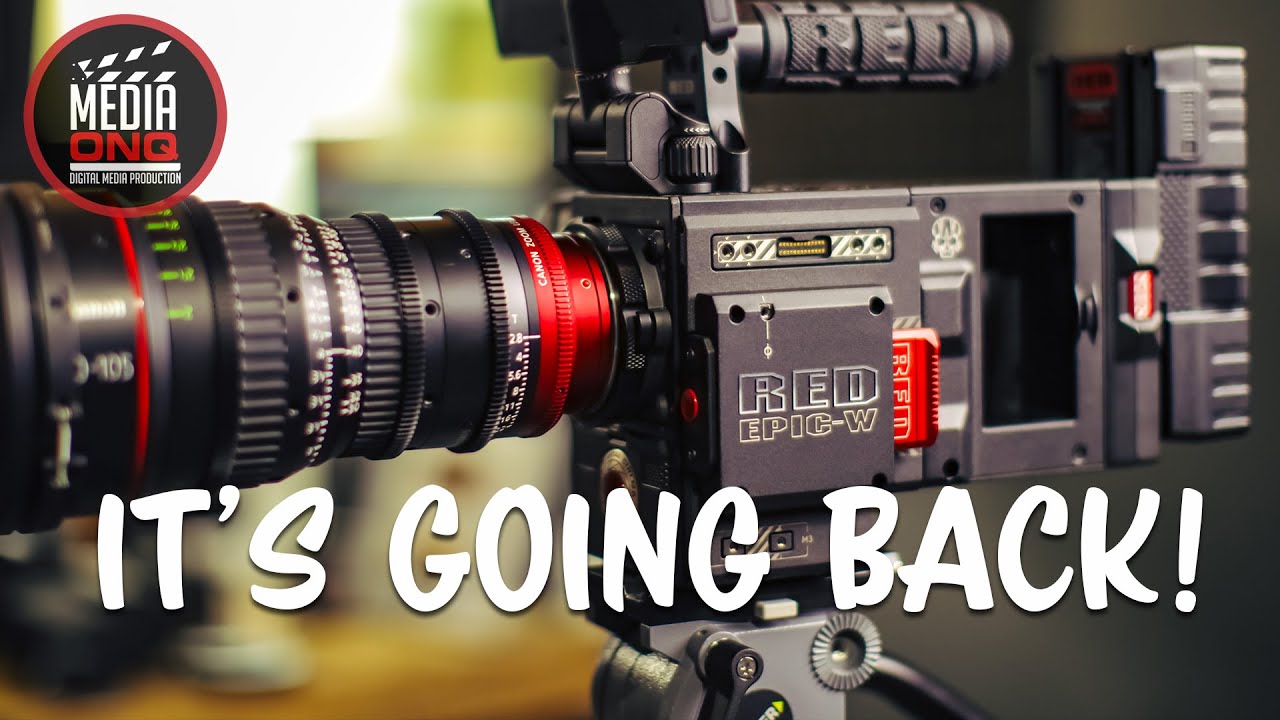 Sending My RED EPIC-W 8K Helium Camera Back to RED Digital Cinema