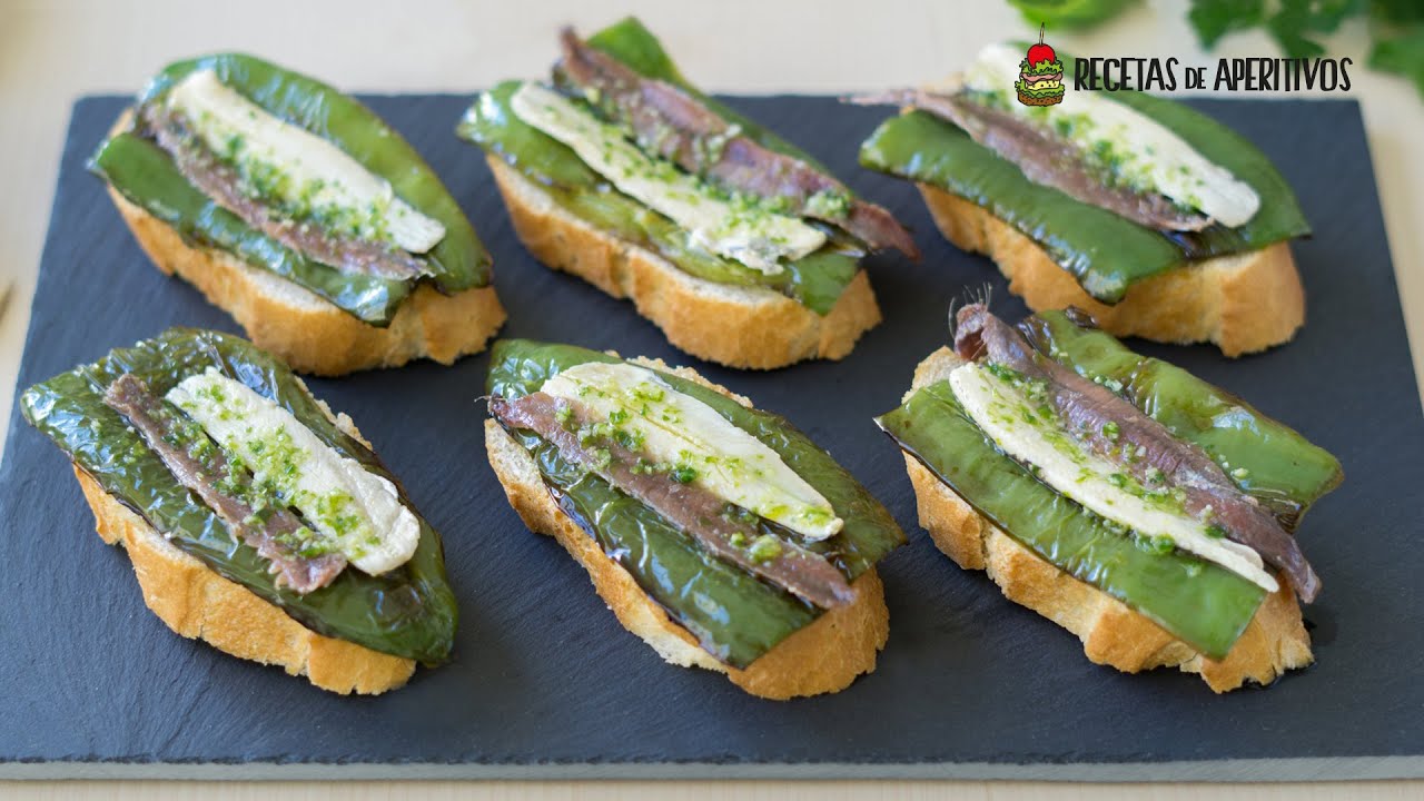 MONTADITO MATRIMONIO de ANCHOAS y BOQUERONES - PINTXOS VASCOS #22