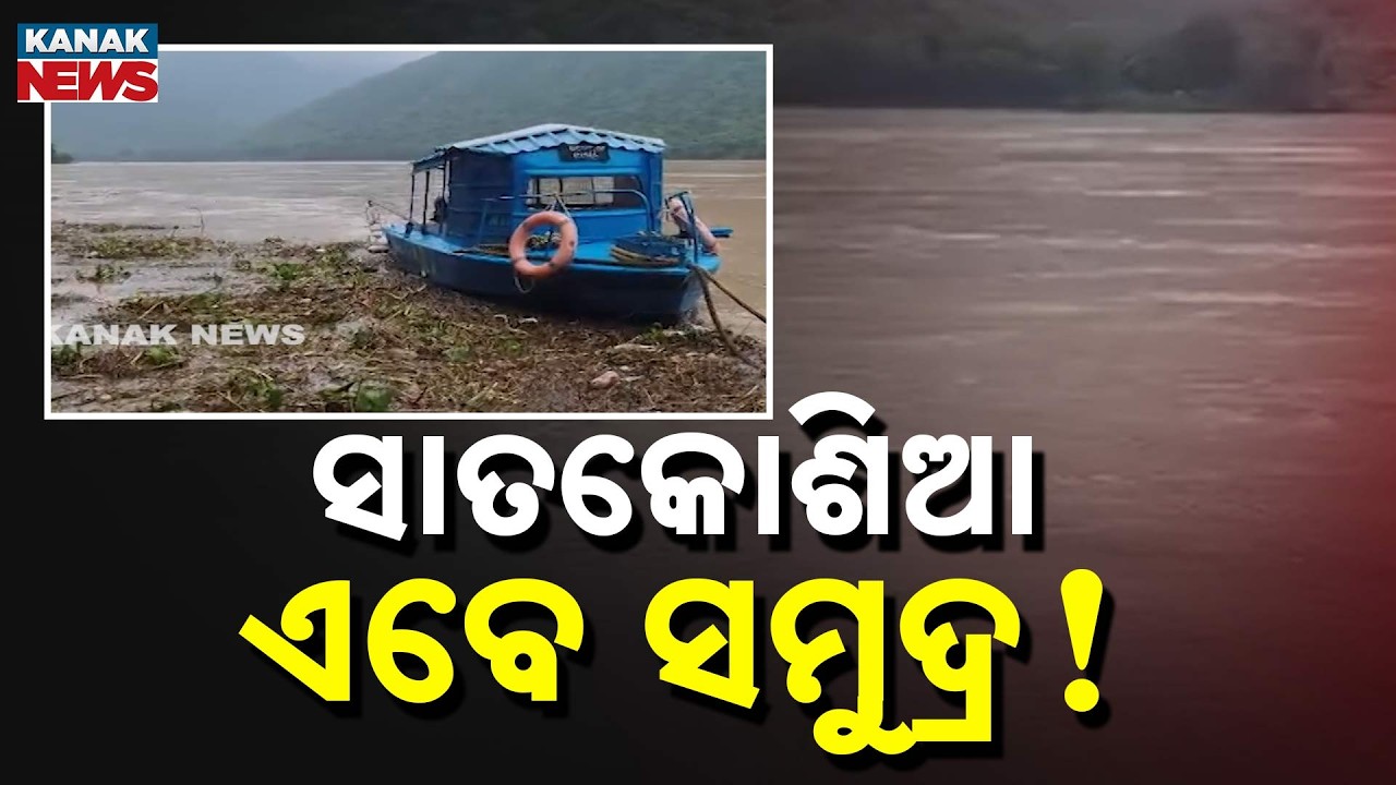 Odisha Flood News | Satkosia Turns Into a Sea, Rescue Operations Underway