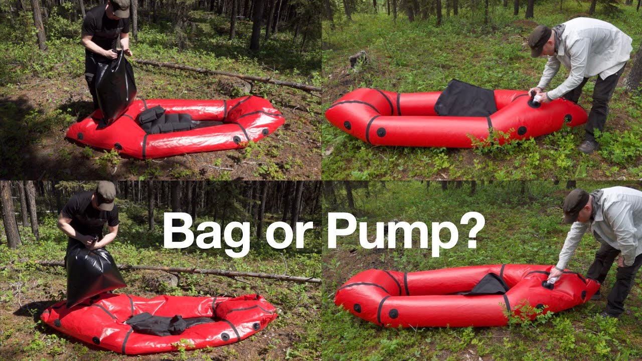 Packraft Inflation Bag How-To & Electric Pump Comparison