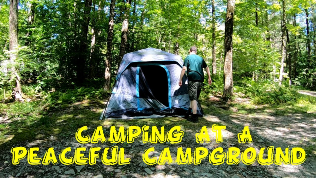 Camping At A Peaceful Campground