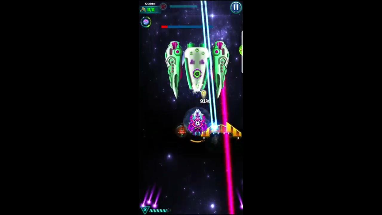 [New Booster] Level 152 Galaxy Attack: Alien Shooter | Best Relax Game Mobile | Arcade Space Shoot