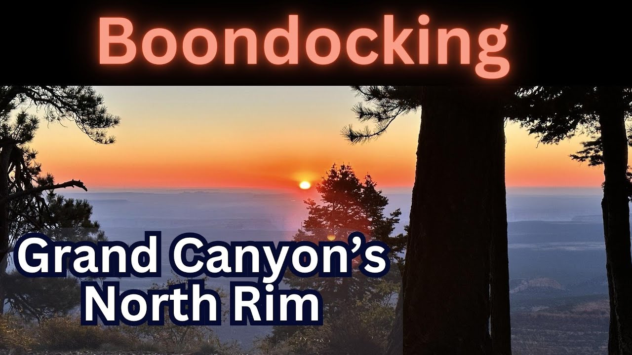 Top Boondocking Site  | Grand Canyon's North Rim | Free Camping on Forest Road 611 in our ALINER