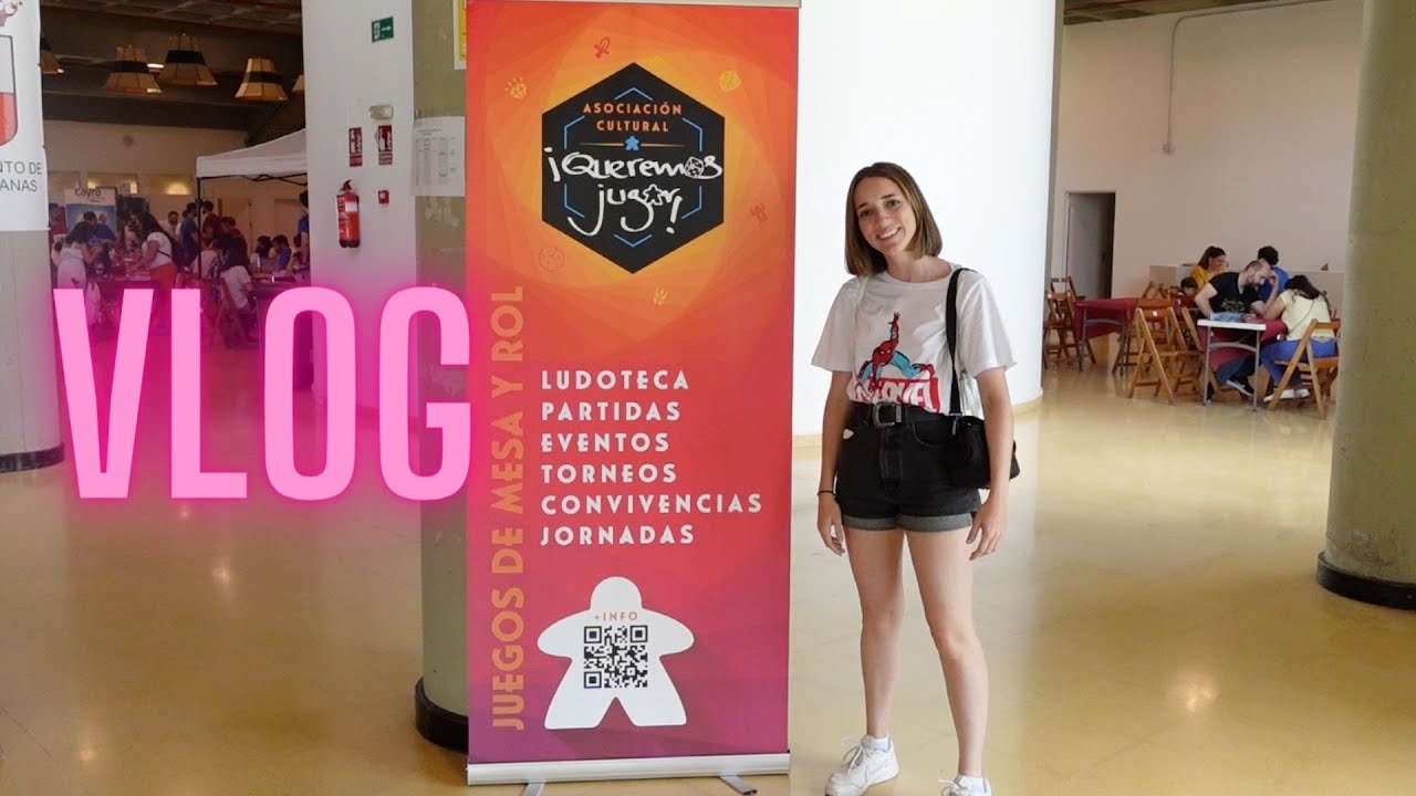 JORNADAS QUEREMOS JUGAR | Mi primer vlog