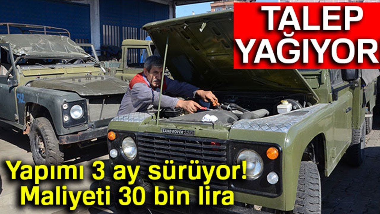 Eski Askeri Araçlar, Off-Road Yarışları İçin Restore Ediliyor