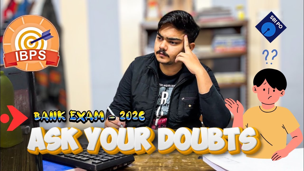 🚀Doubt Session - Ep-18🔥| Bank Exam 2026 ✅
